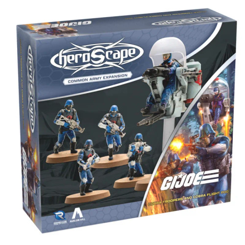 Picture of Heroscape: G.I. JOE - Cobra Troopers and Cobra Flight Pod Army Expansion