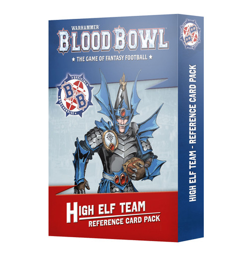Picture of Blood Bowl: High Elf Team - Reference Card Pack