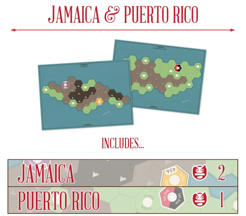 Picture of Age of Steam Deluxe: Jamaica & Puerto Rico Maps