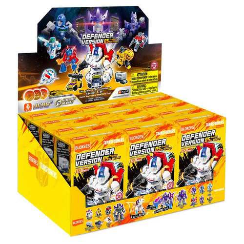 Picture of Blokees: Transformers: Defender Version: Wave 5 Traitor to Tyranny Display (12 Boxes)
