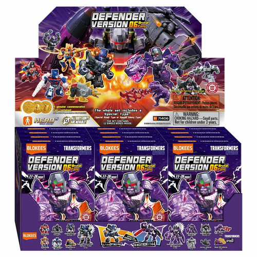 Picture of Blokees: Transformers: Defender Version: 06 Brutal Fang Display (12 Boxes)