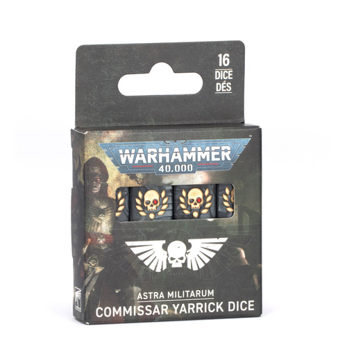 Warhammer 40k: Astra Militarum - Commissar Yarrick Dice