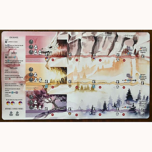 Wyrmspan: Players Mat (Dinged/Dented - 20% off at checkout)