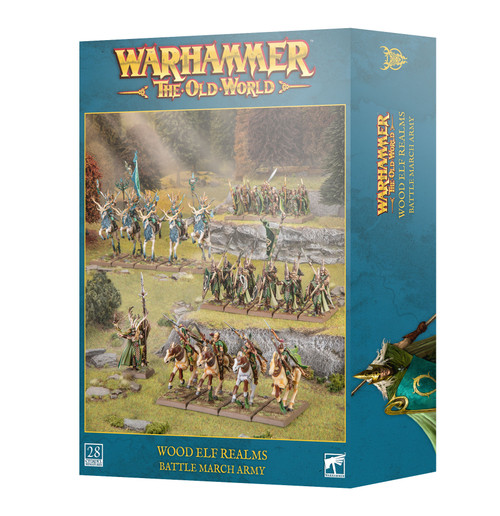 Picture ofWarhammer: The Old World – Wood Elf Realms Battle March Army