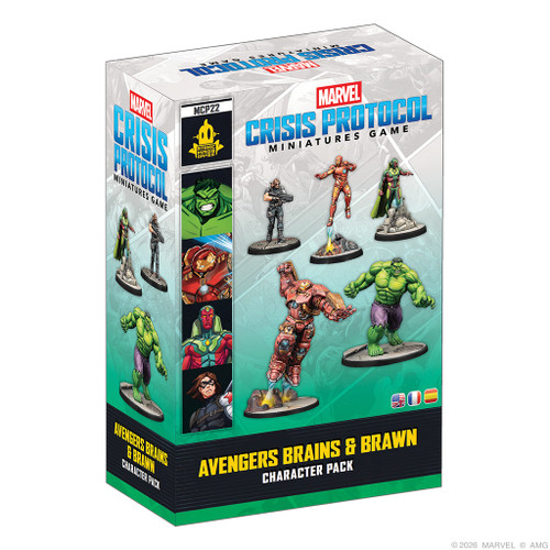 Picture of Marvel Crisis Protocol – Avengers Brains & Brawn Character Pack