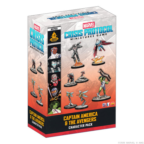 Picture of Marvel: Crisis Protocol – Captain America & The Avengers Character Pack