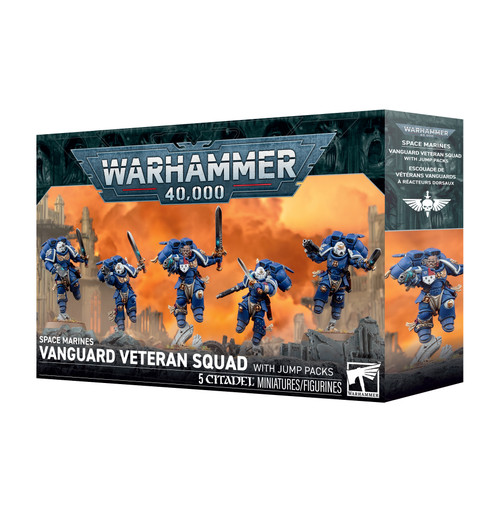 Picture of Warhammer 40k: Space Marines - Vanguard Veteran Squad with Jump Packs (11th Ed)