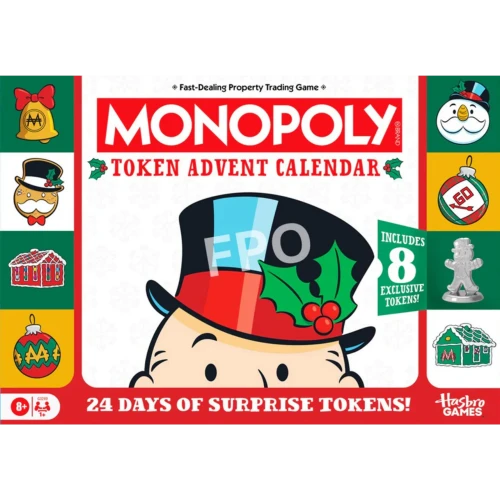 Picture of Monopoly Token Advent Calendar