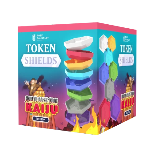 Picture of How to Raise Your Kaiju - Token Shields