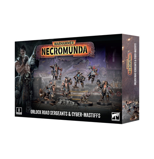 Picture of Warhammer: Necromunda - Orlock Road Sergeants & Cyber-Mastiffs