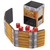 Clash of Clans Premium Ultra Compact Dice Tower