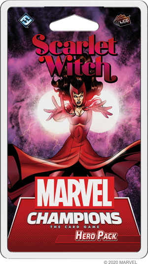 Marvel Champion's Scarlet Witch Hero Pack Review - Gideon's Gaming