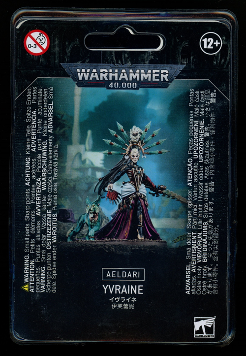 Warhammer 40,000 – Aeldari Yvraine Avec Gyrinx – Figurine à Assembler Et Peindre – Jeu De Figurines Pour Collectionneurs