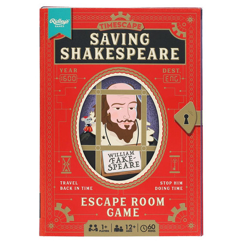Ridley's Timescape: Saving Shakespeare - Gioco Escape Room Da 1+ Giocatori, Età 12+, 90 Minuti Di Divertimento Riutilizzabile - 2