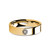 Dragon Ball Z King Kai Uniform Crest Gold Tungsten Wedding Ring