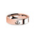 Star Wars R2-D2 Artoo Engraved Rose Gold Tungsten Ring, Polished