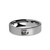 Star Wars R2-D2 Artoo Head Engraved Tungsten Ring, Brushed