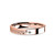 Star Wars X-wing Squadron Flight Engraved Rose Gold Tungsten Ring