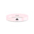 Pokeball Laser Engraving Pink Ceramic Wedding Band, Polished