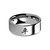 Chinese Peace "Ping" Character Engraved Tungsten Wedding Ring