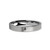 Chinese Peace "Ping" Character Brushed Tungsten Wedding Ring