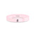Chinese Double Happiness Character Pink Ceramic Wedding Ring