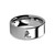 Chinese Zodiac Rabbit Character Engraved Tungsten Carbide Ring