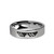 Deal with It Glasses Meme 8-bit Engraved Tungsten Ring, Brushed - Image View 3