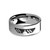 Thug Life Sunglasses Meme Laser Engraved Tungsten Carbide Ring - Image View 5