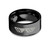 Deal with It Glasses Meme Laser Engraved Black Tungsten Ring - Image View 7