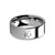 Winnie-the-Pooh and Piglet Engraved Silver Tungsten Carbide Ring - Image View 5