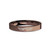 8-bit Pixel Shades Deal with It Meme Engraved Brown Tungsten Ring - Image View 1