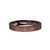 Golden Ratio Man Vitruvius Engraved Brushed Brown Tungsten Ring - Image View 1