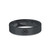 Retro Extra Life Mushroom Engraved Black Brushed Ceramic Ring - Image View 3