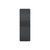 Virgo Virgin Symbol Engraved Black on Black Brushed Ceramic Ring - Image View 6