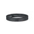 Heart Symbol Chinese Calligraphy Engraved Black Ceramic Ring, Brushed - Image View 1