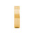 Buck Head Stag Engraved Brushed Yellow Gold Tungsten Wedding Band - Image View 4