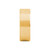 Buck Head Stag Engraved Brushed Yellow Gold Tungsten Wedding Band - Image View 6