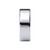 Seahorse Emblem Laser Engraved Silver Polished Tungsten Ring - Image View 6
