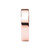 Seahorse Crest Laser Engraved Rose Gold Polished Tungsten Ring - Image View 4