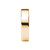 Raven Rook Bird Laser Engraved Yellow Gold Polished Tungsten Ring - Image View 4