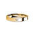 Phoenix Rebirth Bird Engraved Yellow Gold Polished Tungsten Ring - Image View 1