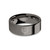 Phoenix Bird Insignia Engraved Polished Gunmetal Gray Tungsten Ring - Image View 3