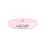 Ancient Love Spell Binding Symbol Engraved Pink Ceramic Ring - Image View 1