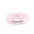 Ancient Love Spell Binding Symbol Engraved Pink Ceramic Ring - Image View 3