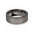 Love Charm Female Male Runes Brushed Gunmetal Tungsten Ring - Image View 3