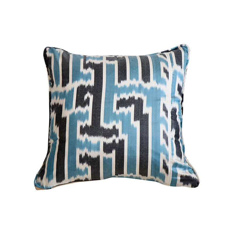 Ikat Pillow Casablanca Sheherazade Homes Ikat Fabric Throw Pillows
