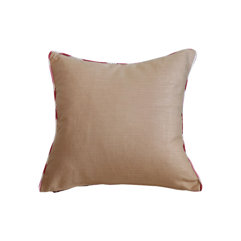 Ikat Pillow Rosa Sheherazade Homes Ikat Fabric Throw Pillows