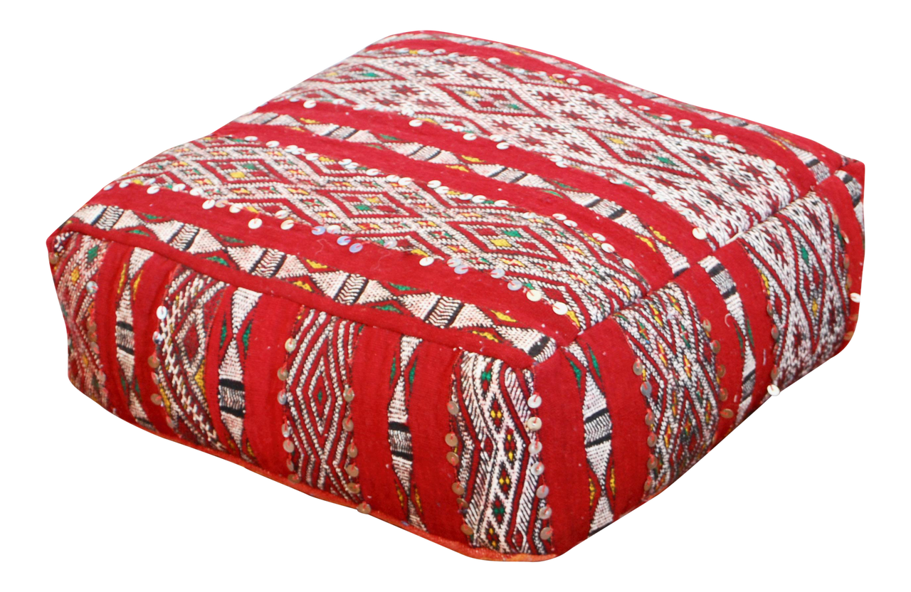 Tropical Velvet Moroccan Floor Pillow Sheherazade® Home Velvet