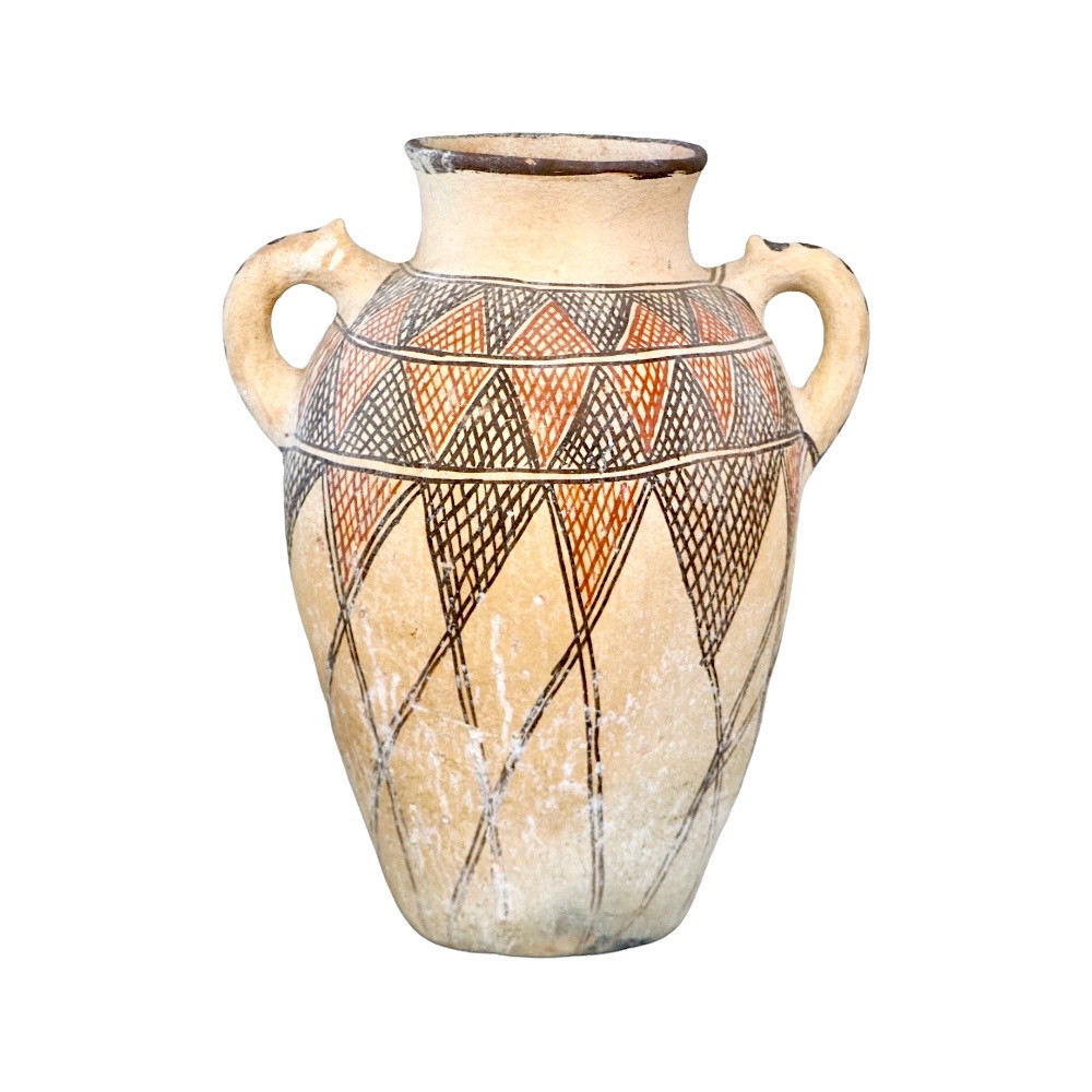 Handcrafted Moroccan Berber Vase | Unique Home Decor
